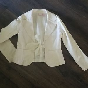 Women's Cream Blazer